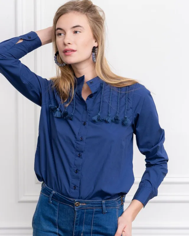 The Tassel Shirt sold by The Shirt by Rochelle Behrens