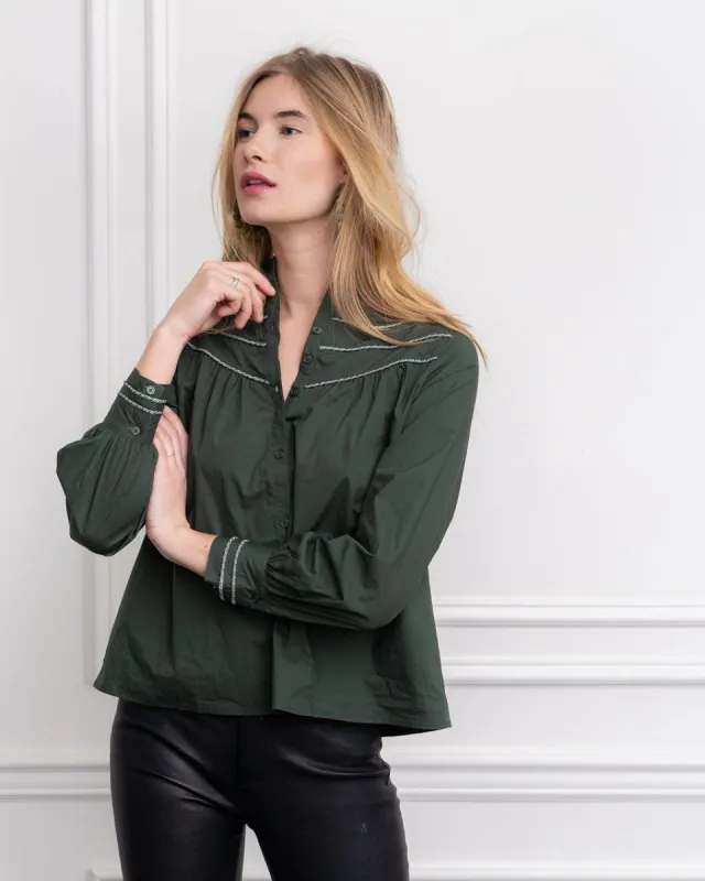 The Gabrielle Shirt sold by The Shirt by Rochelle Behrens