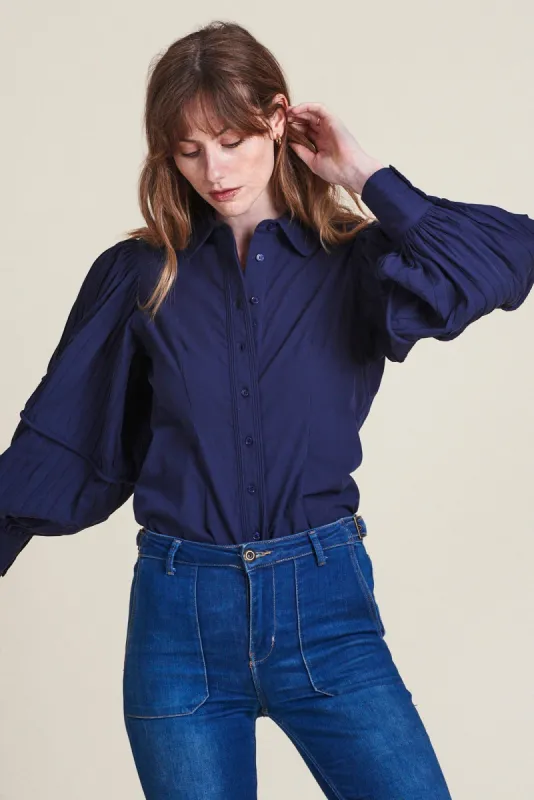 The Olivia Shirt sold by The Shirt by Rochelle Behrens