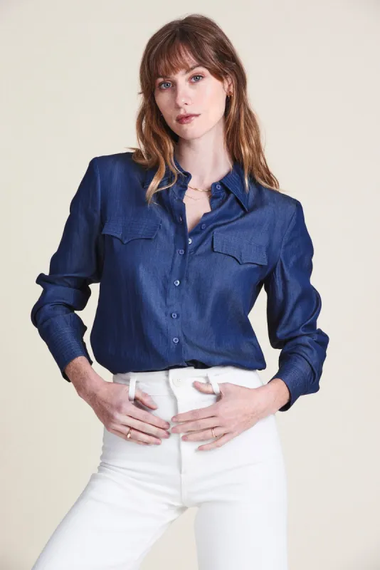 The Jade Shirt sold by The Shirt by Rochelle Behrens