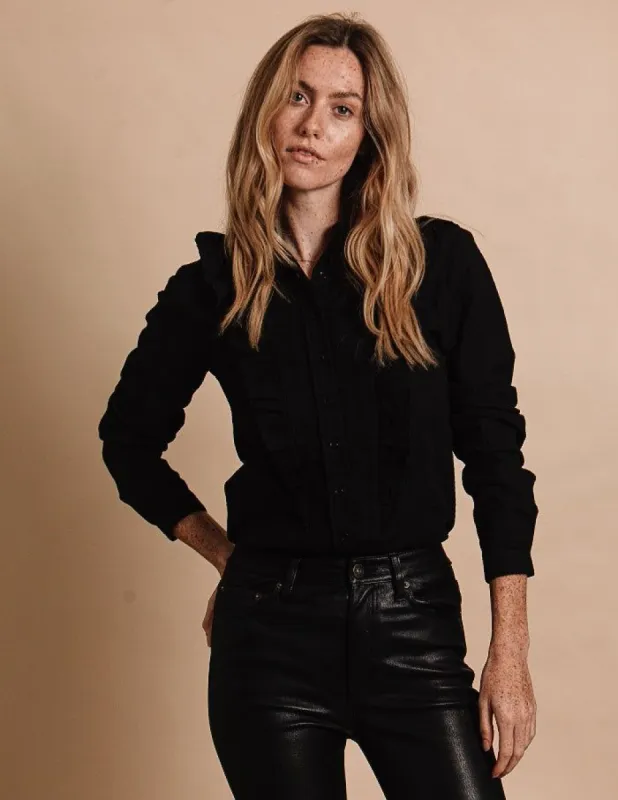 The Ruffle Shirt sold by The Shirt by Rochelle Behrens
