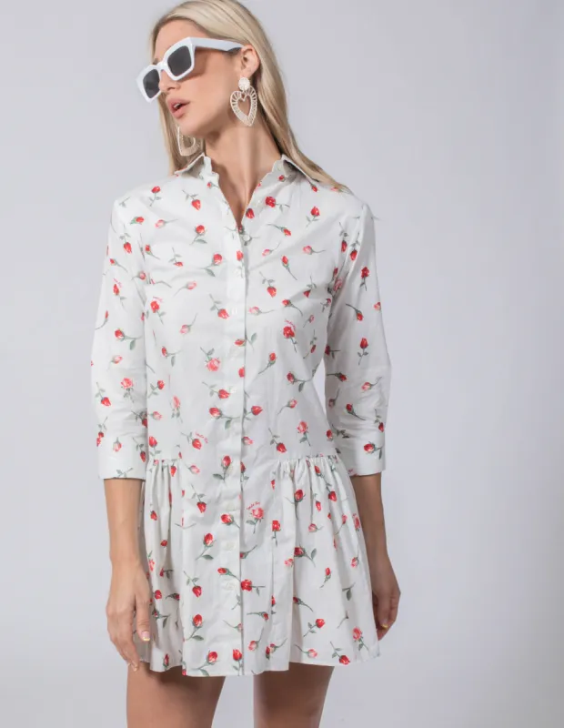 The Drop Waist Shirt Dress sold by The Shirt by Rochelle Behrens