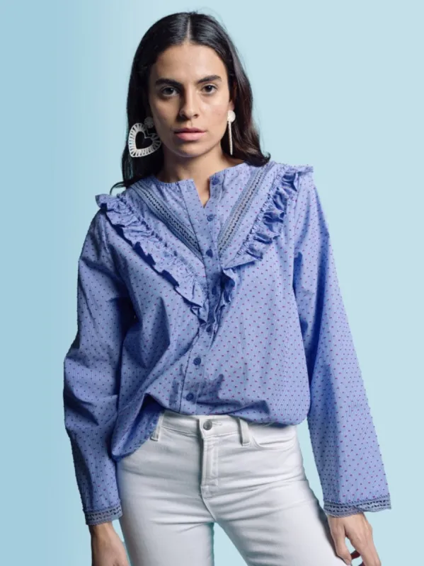 The Lindsay Shirt sold by The Shirt by Rochelle Behrens