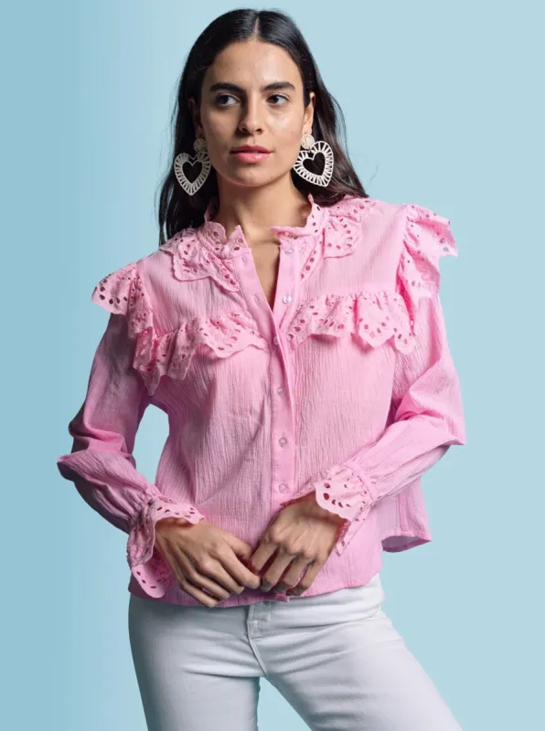 The Scarlett Shirt made by The Shirt by Rochelle Behrens