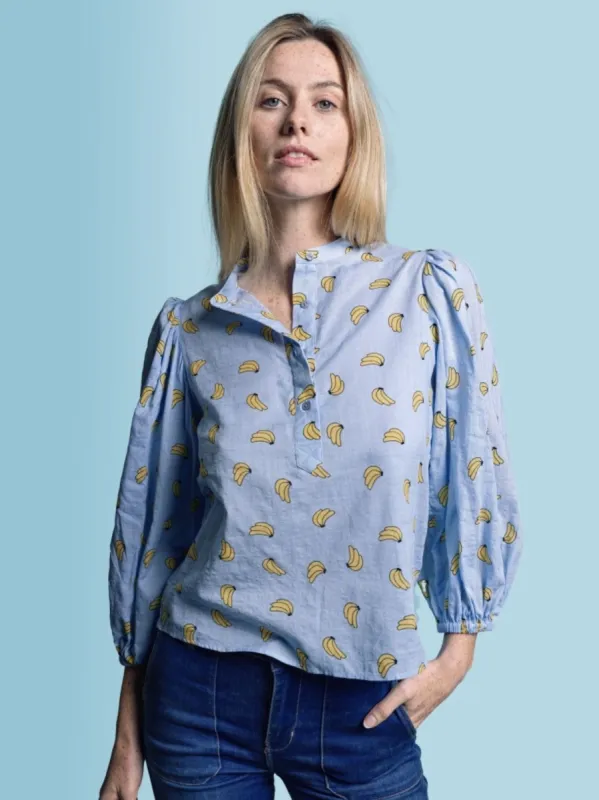 The Balloon Sleeve Shirt sold by The Shirt by Rochelle Behrens