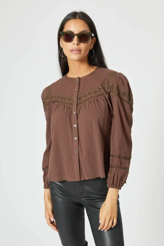 The Pamela Shirt sold by The Shirt by Rochelle Behrens