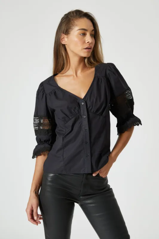 The Sara Shirt sold by The Shirt by Rochelle Behrens