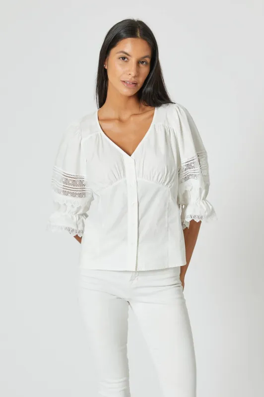 The Sara Shirt sold by The Shirt by Rochelle Behrens