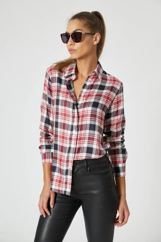 The Signature Shirt in Plaid sold by The Shirt by Rochelle Behrens