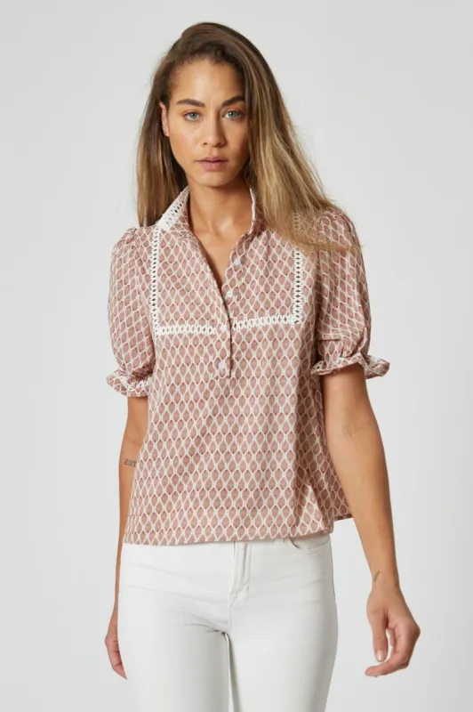 The Tara Shirt sold by The Shirt by Rochelle Behrens