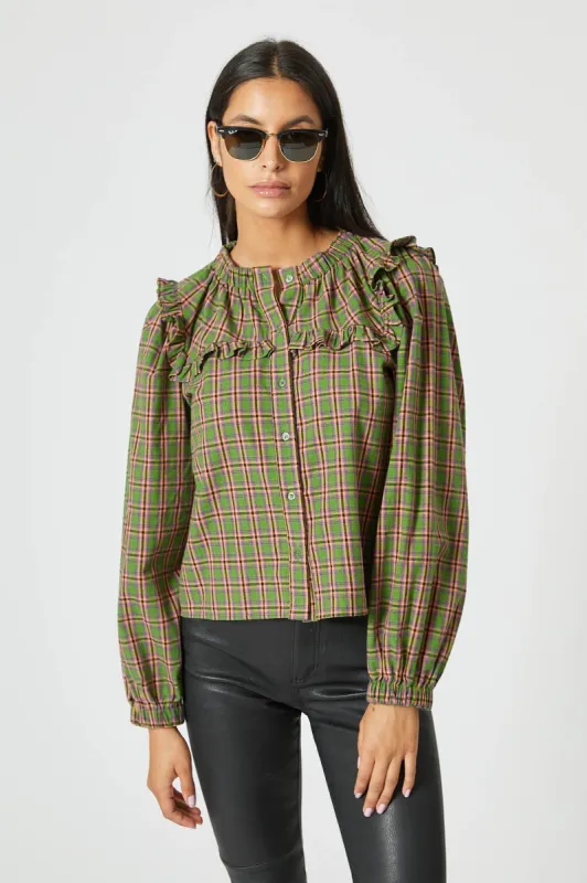 The Long Sleeve Courtney Shirt sold by The Shirt by Rochelle Behrens