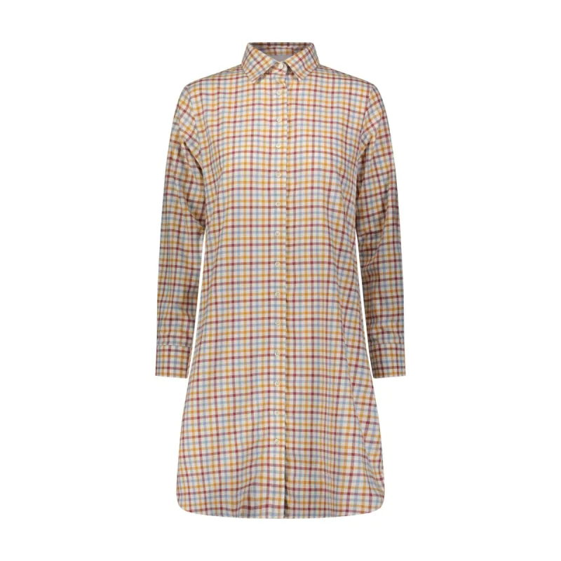 The Shirtdress in Flannel sold by The Shirt by Rochelle Behrens