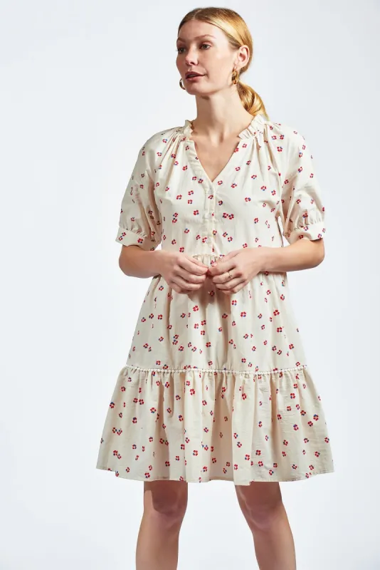 The Short Sleeve Candice Dress sold by The Shirt by Rochelle Behrens