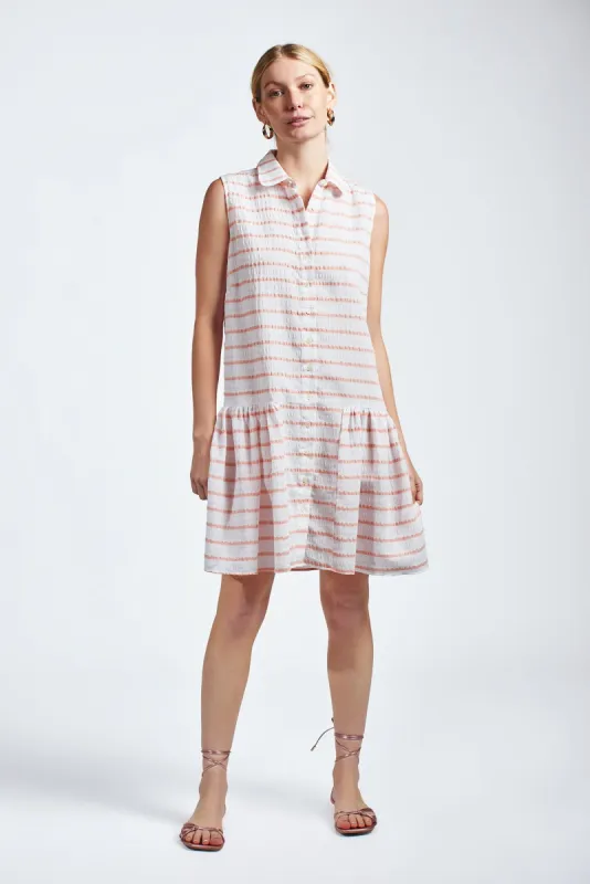 The Sleeveless Drop Waist Dress sold by The Shirt by Rochelle Behrens