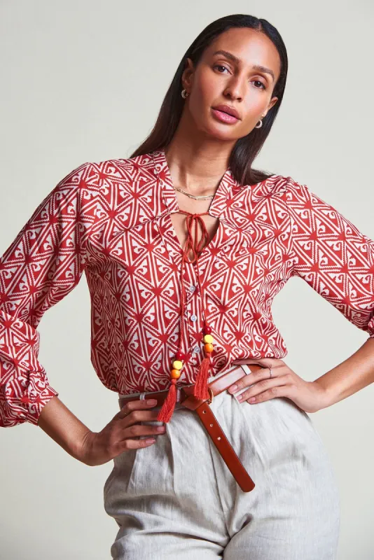 The Jessie Shirt sold by The Shirt by Rochelle Behrens