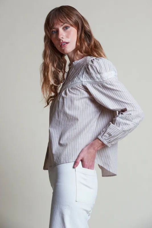 The Pamela Shirt sold by The Shirt by Rochelle Behrens