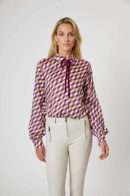 The Shelly Shirt made by The Shirt by Rochelle Behrens