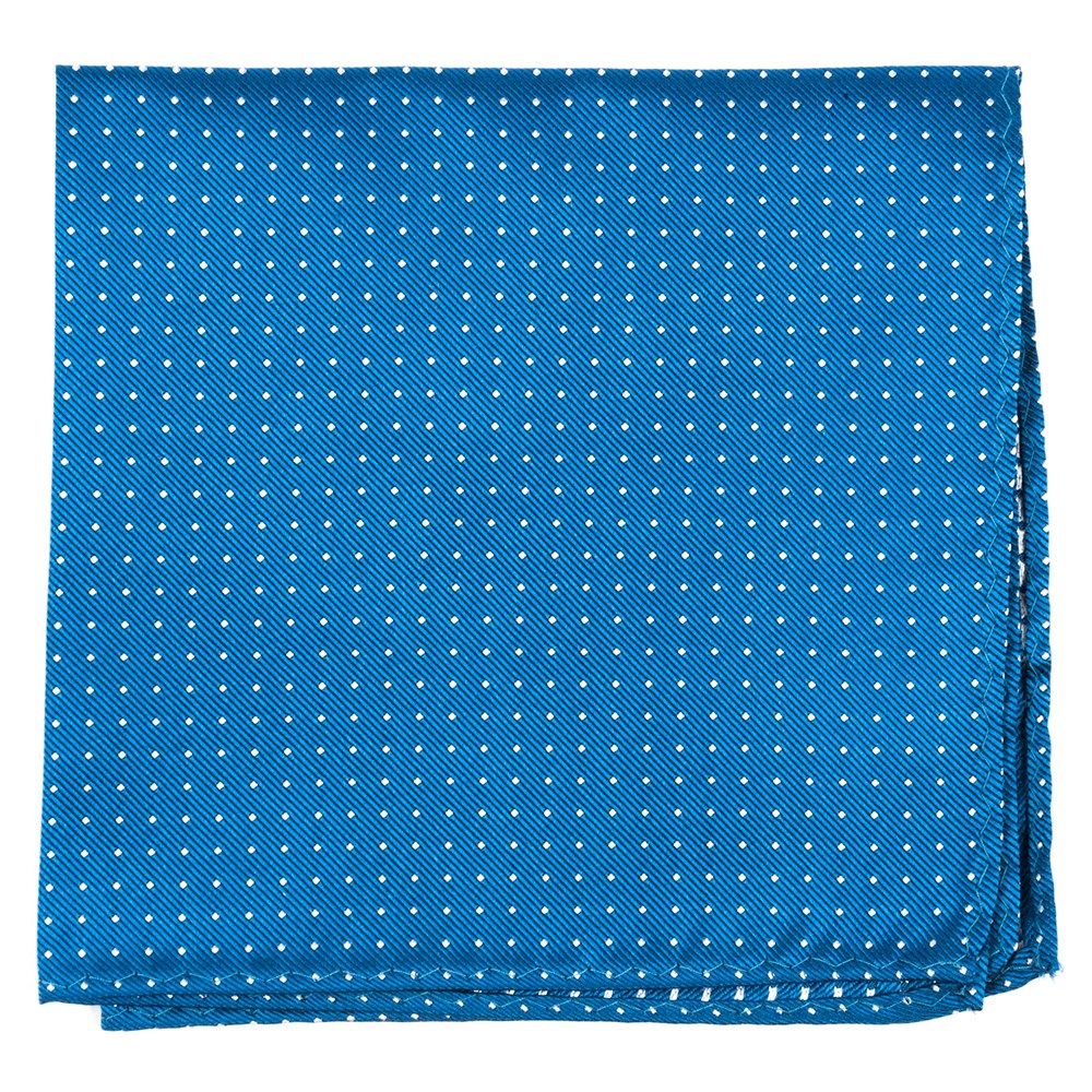 Mini Dots Classic Blue Pocket Square sold by The Tie Bar