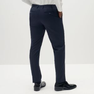 Navy Blue Suit Pants by SuitShop sold by The Tie Bar