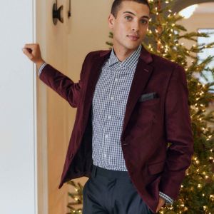 Gingham Shadow Black Dress Shirt sold by The Tie Bar