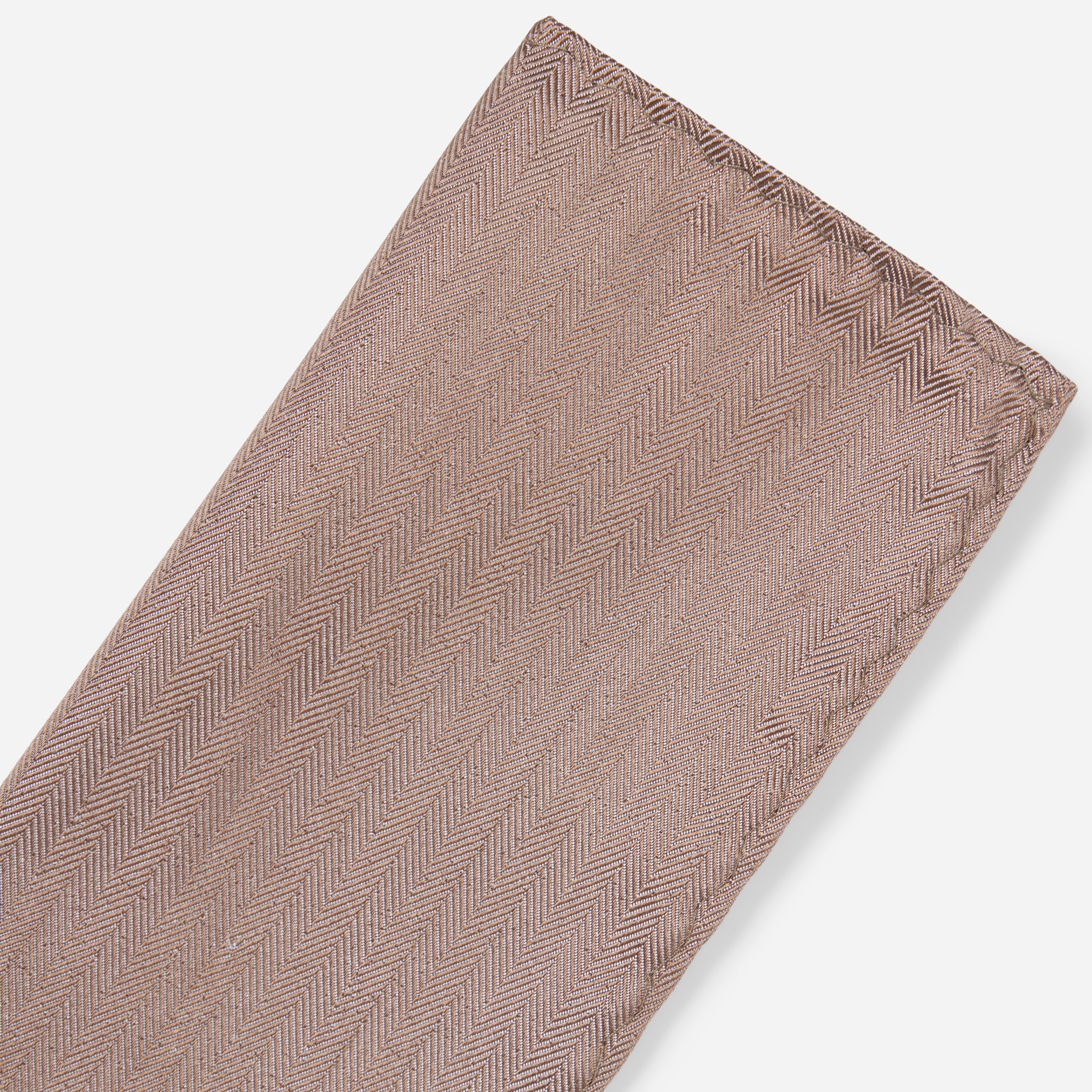 Mumu Weddings - Desert Solid Dune Pocket Square sold by The Tie Bar product image thumbnail 2