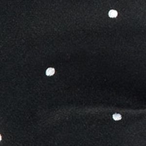 Satin Dot Black Bow Tie sold by The Tie Bar