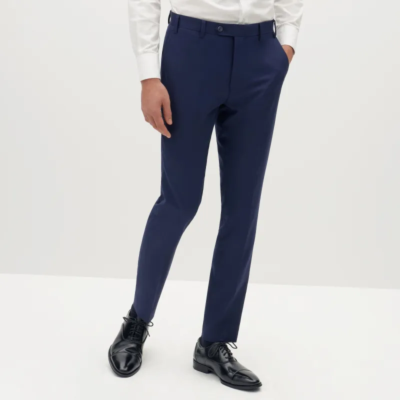 Brilliant Blue Suit Pants by SuitShop sold by The Tie Bar