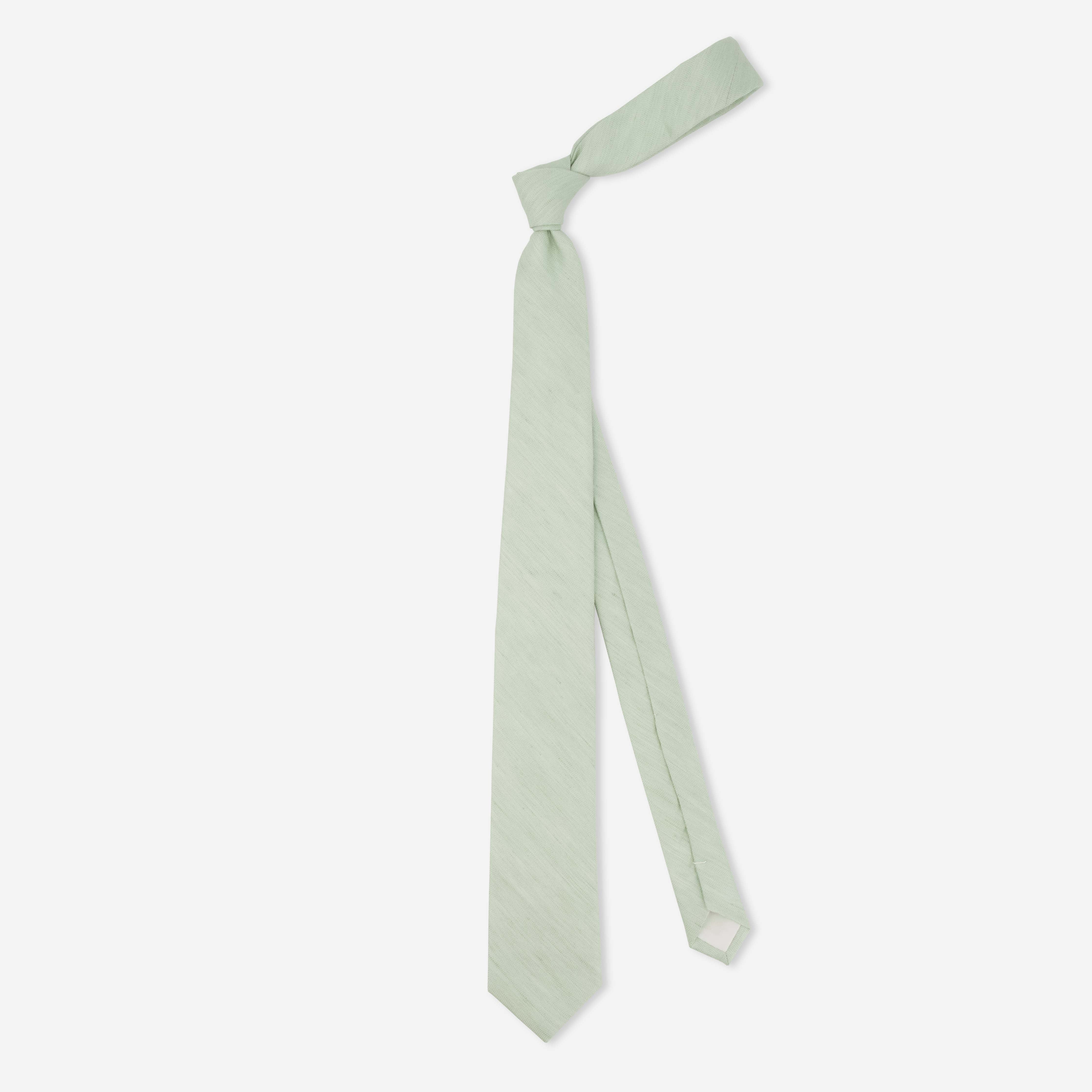 Linen Row Sage Green Tie sold by The Tie Bar product image thumbnail 2