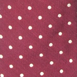Dotted Dots Burgundy Tie sold by The Tie Bar