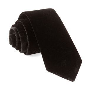 Formal Velvet Black Tie sold by The Tie Bar