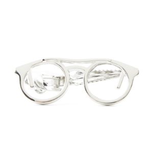 Glasses Silver Tie Bar sold by The Tie Bar
