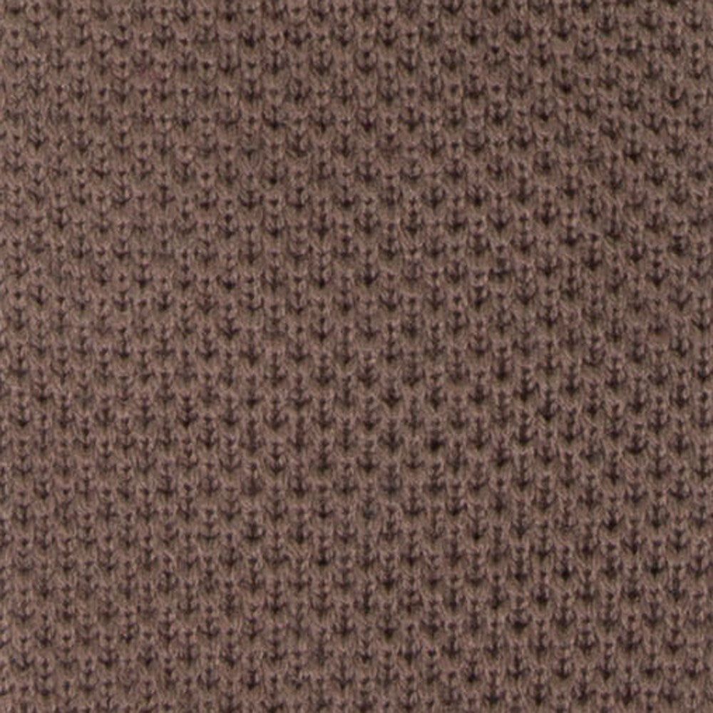 Pointed Tip Knit Brown Tie sold by The Tie Bar product image thumbnail 3