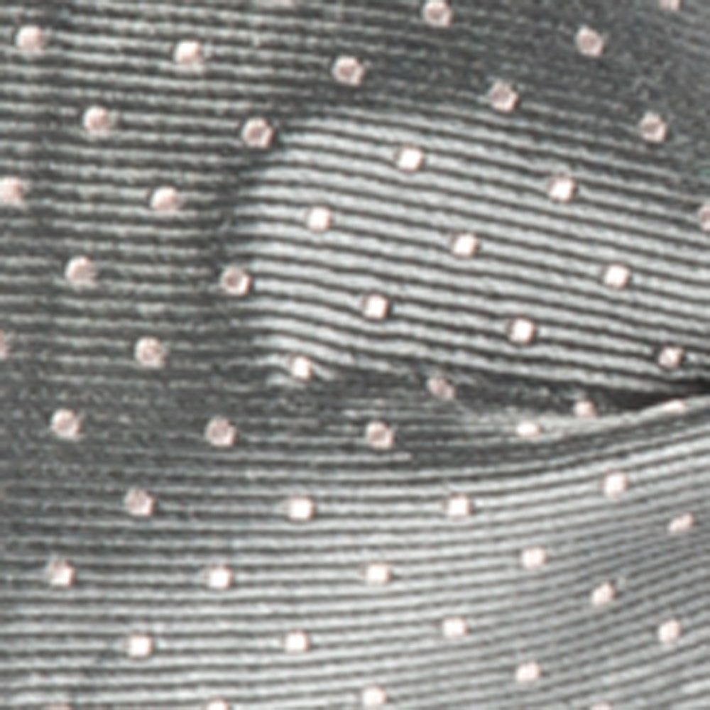 Mini Dots Grey Bow Tie sold by The Tie Bar product image thumbnail 2