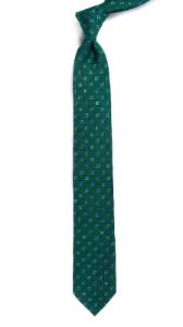Medallion Scene Hunter Green Tie sold by The Tie Bar