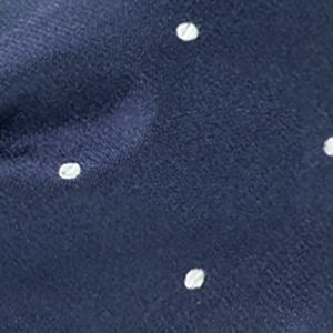 Satin Dot Classic Navy Bow Tie sold by The Tie Bar