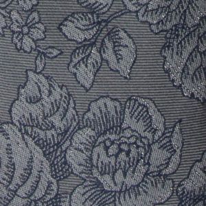 Ritz Floral Grey Tie sold by The Tie Bar