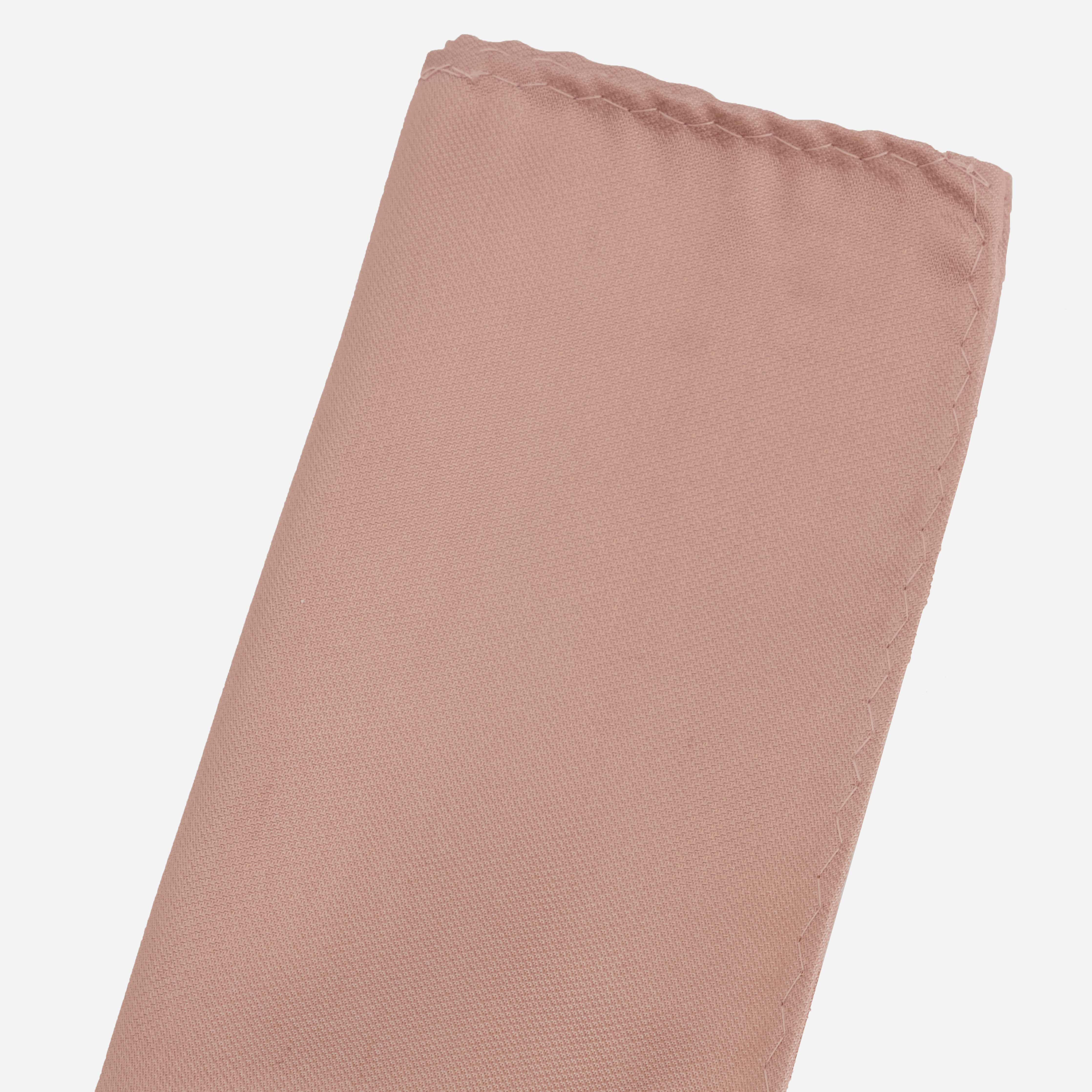 Mumu Weddings - Desert Solid Rose Gold Pocket Square sold by The Tie Bar product image thumbnail 2