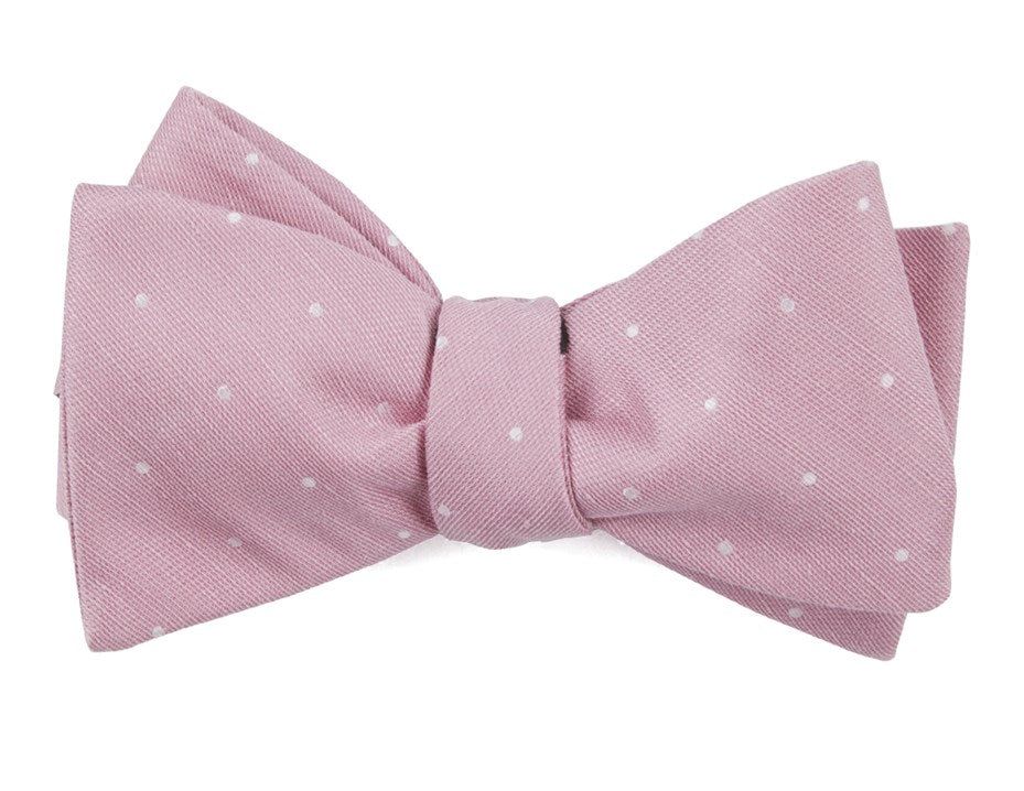 Bulletin Dot Pink Bow Tie sold by The Tie Bar