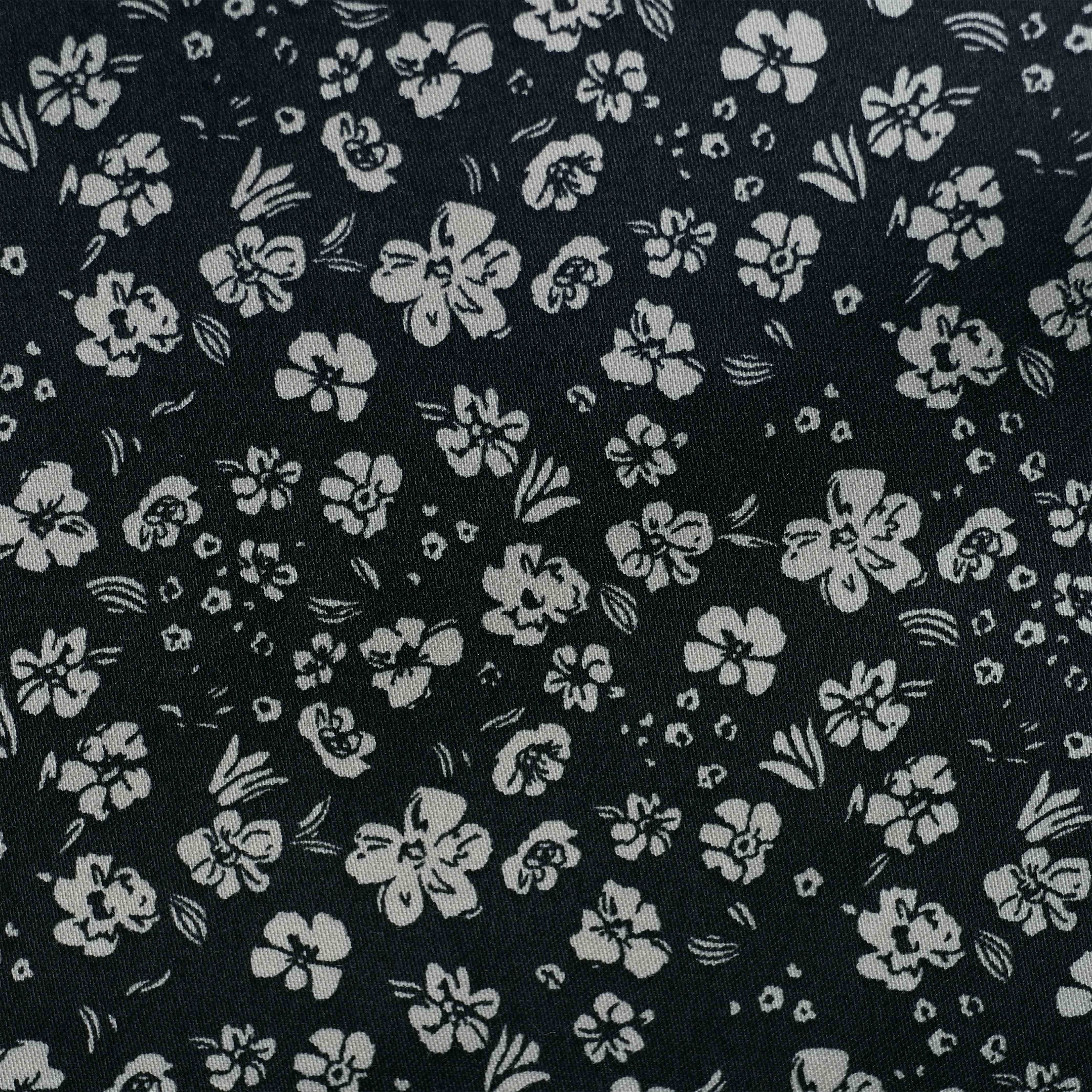 Floral Print Black Dress Shirt sold by The Tie Bar product image thumbnail 4