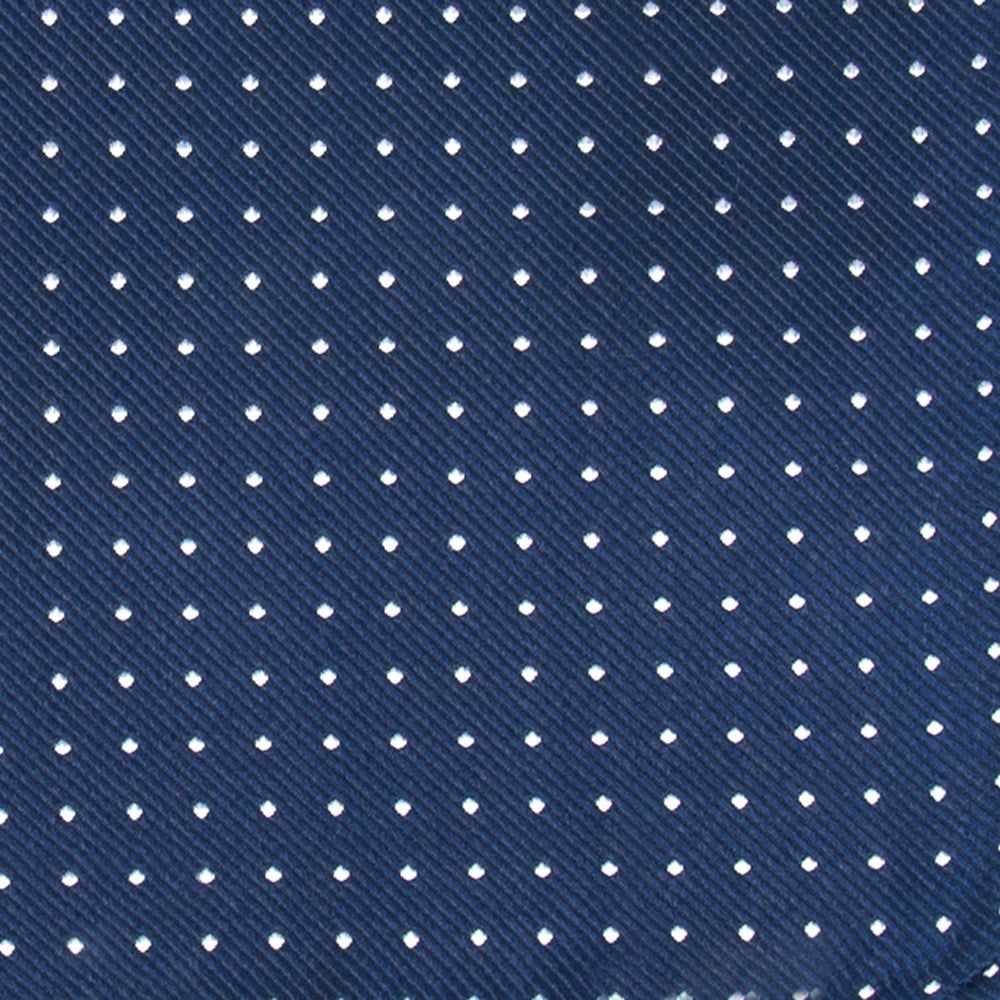 Mini Dots Navy Pocket Square sold by The Tie Bar product image thumbnail 2