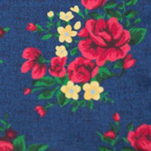Hinterland Floral Navy Pocket Square sold by The Tie Bar