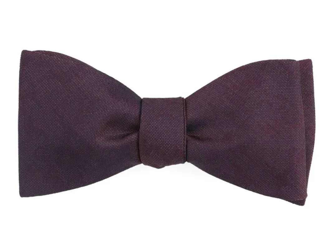 Refinado Floral Wine Bow Tie sold by The Tie Bar