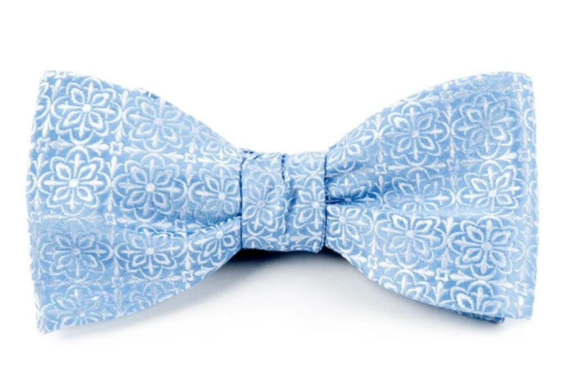 Opulent Light Blue Bow Tie sold by The Tie Bar