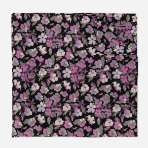 Sarah Floral Lilac Pocket Square sold by The Tie Bar