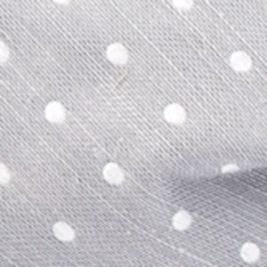 Dotted Dots Silver Bow Tie sold by The Tie Bar