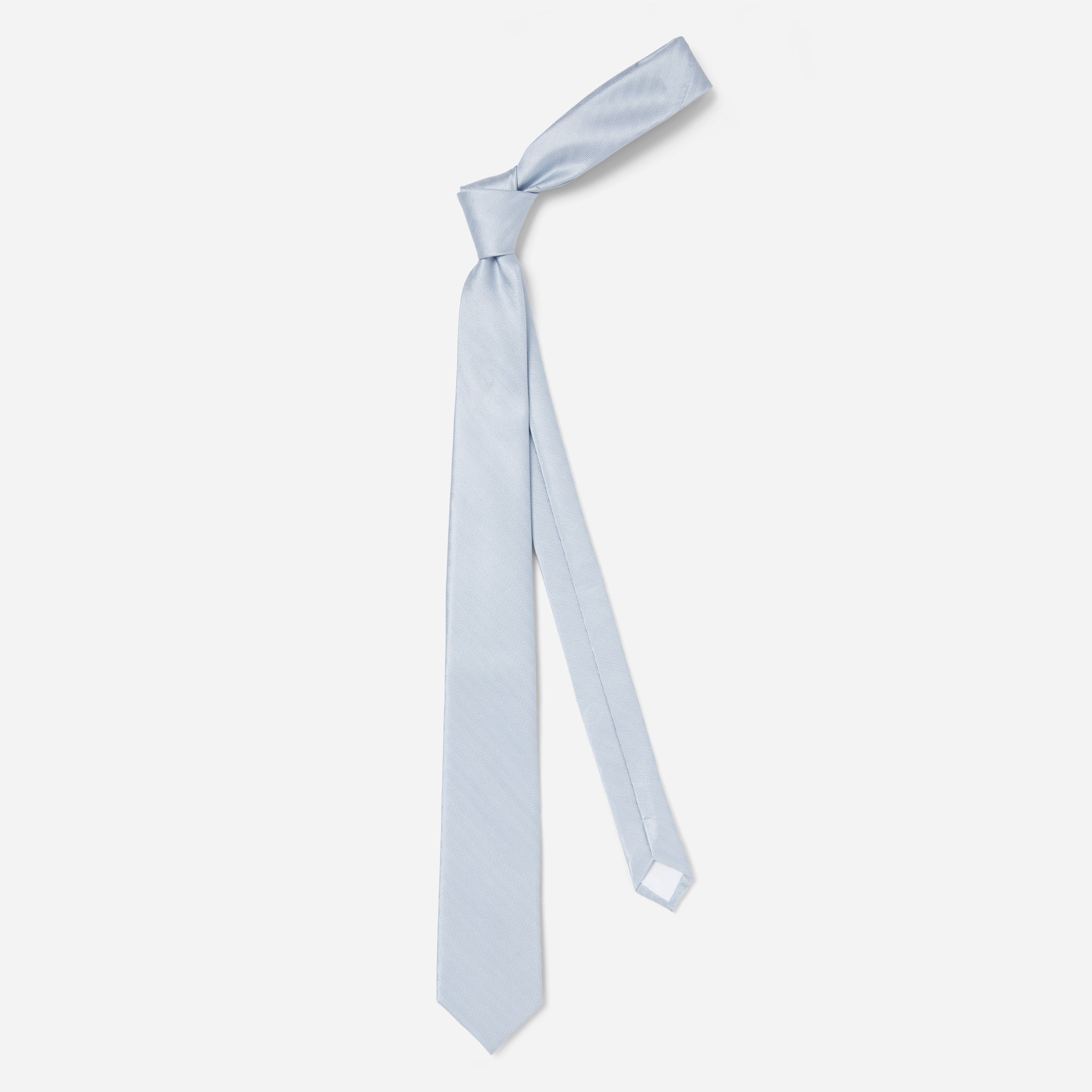 Mumu Weddings - Desert Solid Steel Blue Tie sold by The Tie Bar product image thumbnail 2