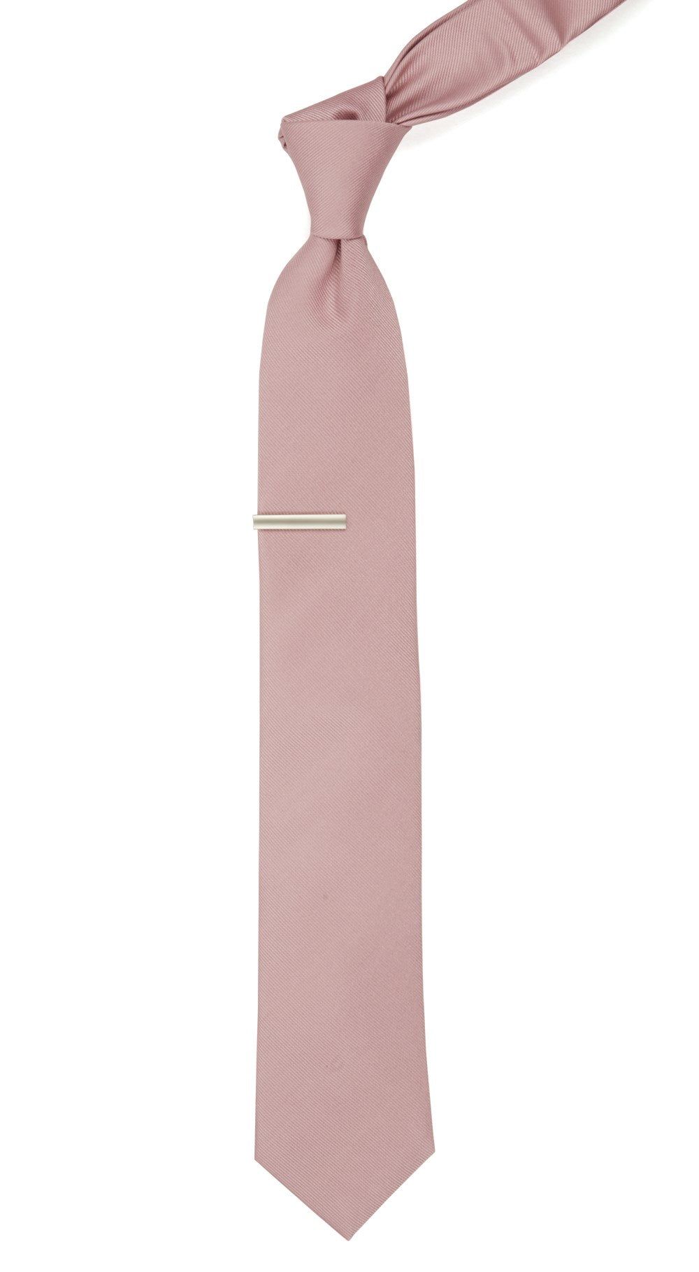 Grosgrain Solid Baby Pink Tie sold by The Tie Bar product image thumbnail 2