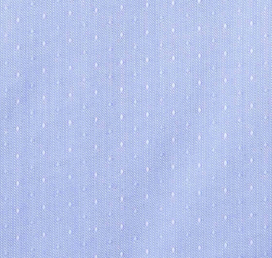 Multi Dot Dobby Blue Non-Iron Dress Shirt sold by The Tie Bar product image thumbnail 3