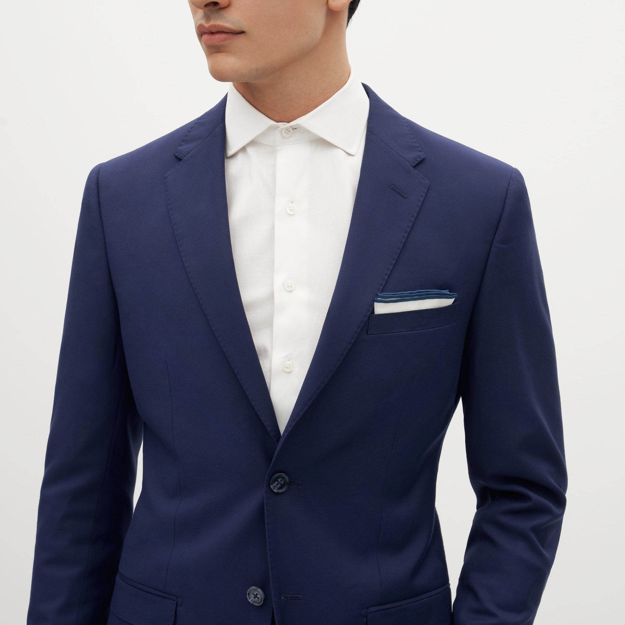 Brilliant Blue Suit Jacket by SuitShop sold by The Tie Bar