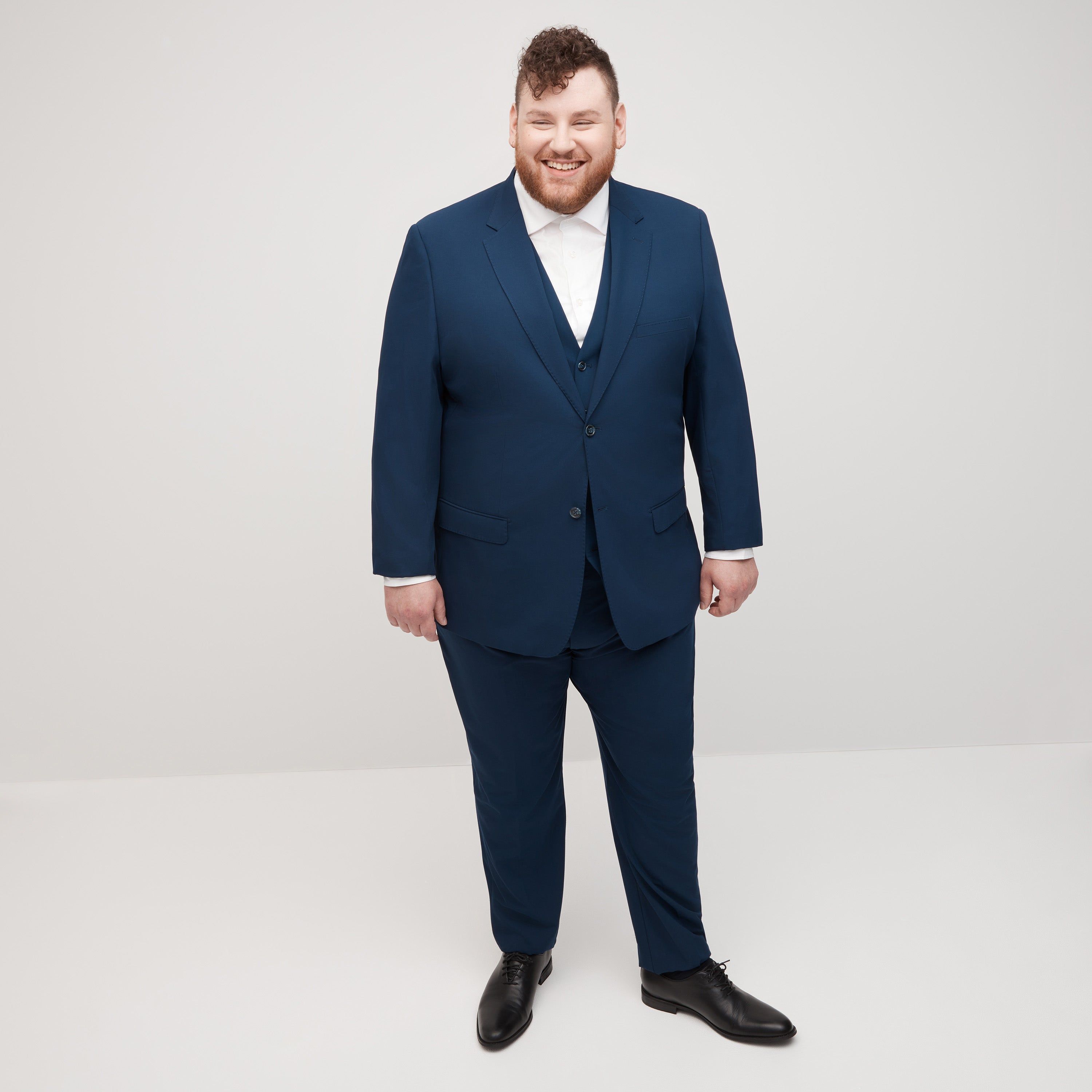 Brilliant Blue Suit Jacket by SuitShop sold by The Tie Bar product image thumbnail 5